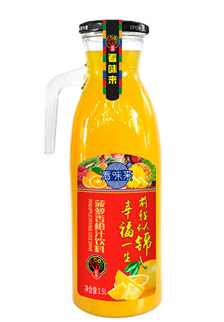 看味來時代瓶菠蘿香橙汁